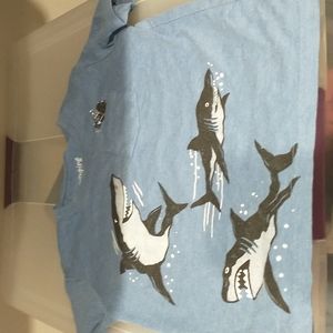Jumping beans shark shirt